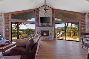 Guadalupe Bluff Log Cabin 4 Bedroom Home by RedAwning