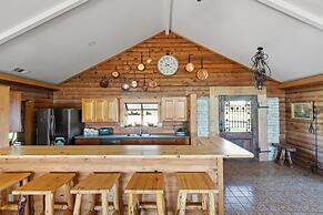 Guadalupe Bluff Log Cabin 4 Bedroom Home by RedAwning