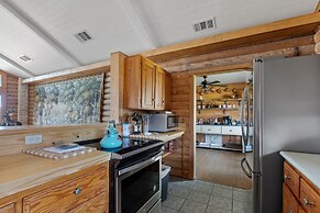 Guadalupe Bluff Log Cabin 4 Bedroom Home by RedAwning