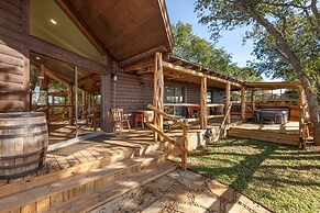 Guadalupe Bluff Log Cabin 4 Bedroom Home by RedAwning