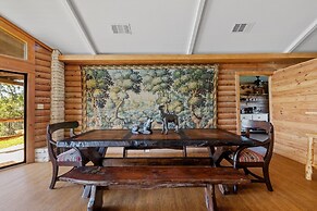 Guadalupe Bluff Log Cabin 4 Bedroom Home by RedAwning