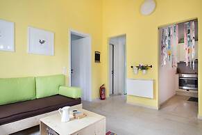 Cute Yellow Handmade House With Garden