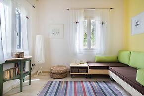 Cute Yellow Handmade House With Garden