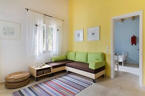 Cute Yellow Handmade House With Garden