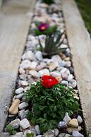 Cute Yellow Handmade House With Garden