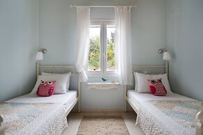 Cute Yellow Handmade House With Garden