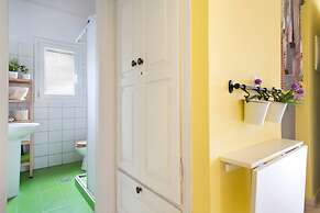 Cute Yellow Handmade House With Garden