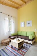 Cute Yellow Handmade House With Garden