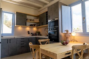 Pink Freud Villas Santorini