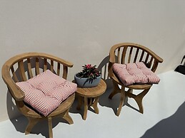 Pink Freud Villas Santorini