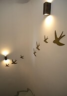 Pink Freud Villas Santorini