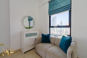 Marco Polo - Stunning 1 BR With Full Marina View Huge Balcony