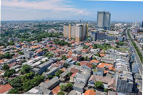 Cozy Studio with Single Bed at Evenciio Margonda Apartment