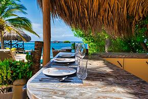 Private Beach Ocean Front Boat Dock Tiki Bar