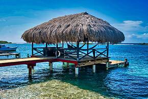 Private Beach Ocean Front Boat Dock Tiki Bar