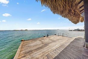 Private Beach Ocean Front Boat Dock Tiki Bar