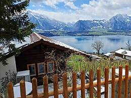Chalet With Panoramic Views of the Mountains of the Oberland and Lake 