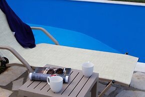 Villa Litsa Large Private Pool Walk to Beach Sea Views A C Wifi
