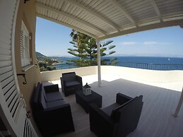 Villa Litsa Large Private Pool Walk to Beach Sea Views A C Wifi