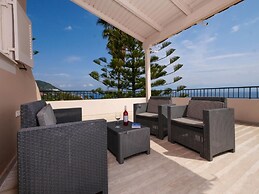 Villa Litsa Large Private Pool Walk to Beach Sea Views A C Wifi