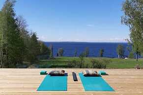 Stunning Sleeps 9 Lakeview Loghome, Spa & Yoga