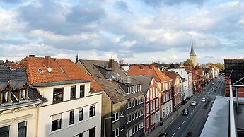 Modernes Apartment über den Dächern von Osnabrück