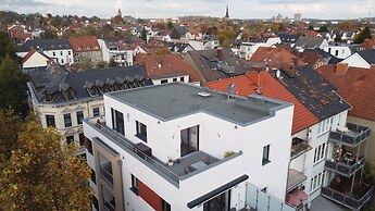 Modernes Apartment über den Dächern von Osnabrück