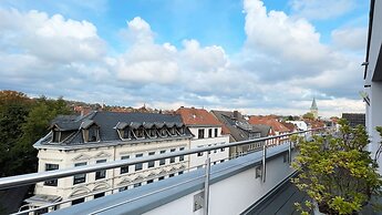 Modernes Apartment über den Dächern von Osnabrück