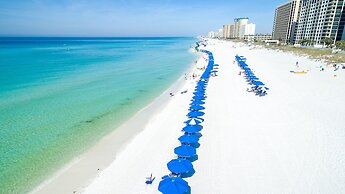 Silver Beach 506 is a gorgeous Gulf Front 4 BR with free beach service