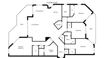 Silver Beach 506 is a gorgeous Gulf Front 4 BR with free beach service