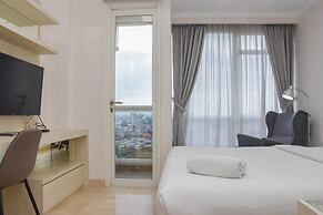 Comfortable And Warm Studio Room At Menteng Park Apartment