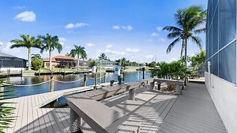 Sunset Serenade by the Canal