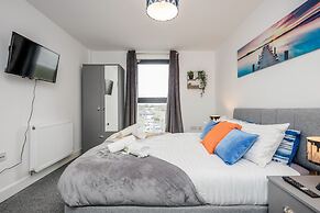 Livestay-spacious Modern One Bed Apt Near Heathrow