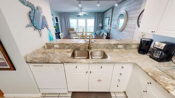 Seacrest 710 is 2 BR Top Floor Gulf Side unit - Beautifully decorated 