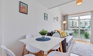 On the Water 2 -waterside Studio With Terrace Overlooking the Harbour