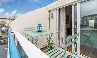 On the Water 2 -waterside Studio With Terrace Overlooking the Harbour