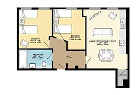 Ocean Walk 2 Bedroom Apartment Moments From the Seaside