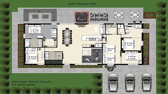 7 Room Saddlebrook Golf SPA Villa 5BR 4BA