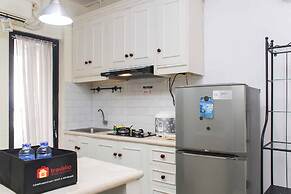 White and Nice 1BR at Bassura City Apartment