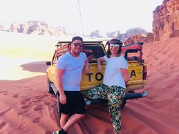 Friend wadi Rum