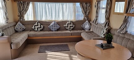 Lovely Caravan at Ingoldmells Just Behind Sealands