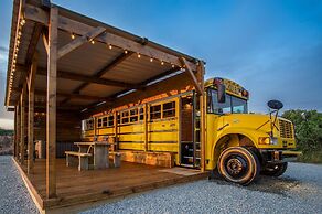 American School Bus - Blossom Farm