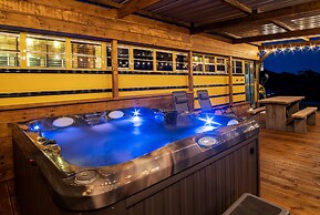 American School Bus - Blossom Farm