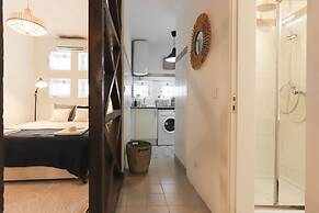 Golden Studio Inside Castle Walls by Homing