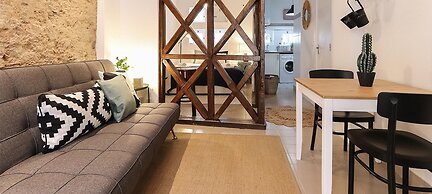 Golden Studio Inside Castle Walls by Homing