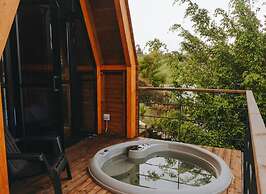 Cabañas con Jacuzzi en el Peñol