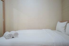 Minimalist And Combine 2Br At Green Pramuka City Apartment