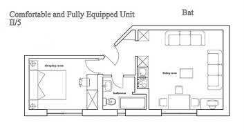 Fully Equiped Beach Apartments With its own Balcony