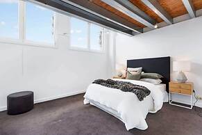 Light-filled Converted Warehouse 2 Bedroom Apartment in Prahran