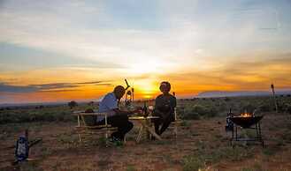 Amanya Double Pitch Tent With Mt Kilimanjaro View